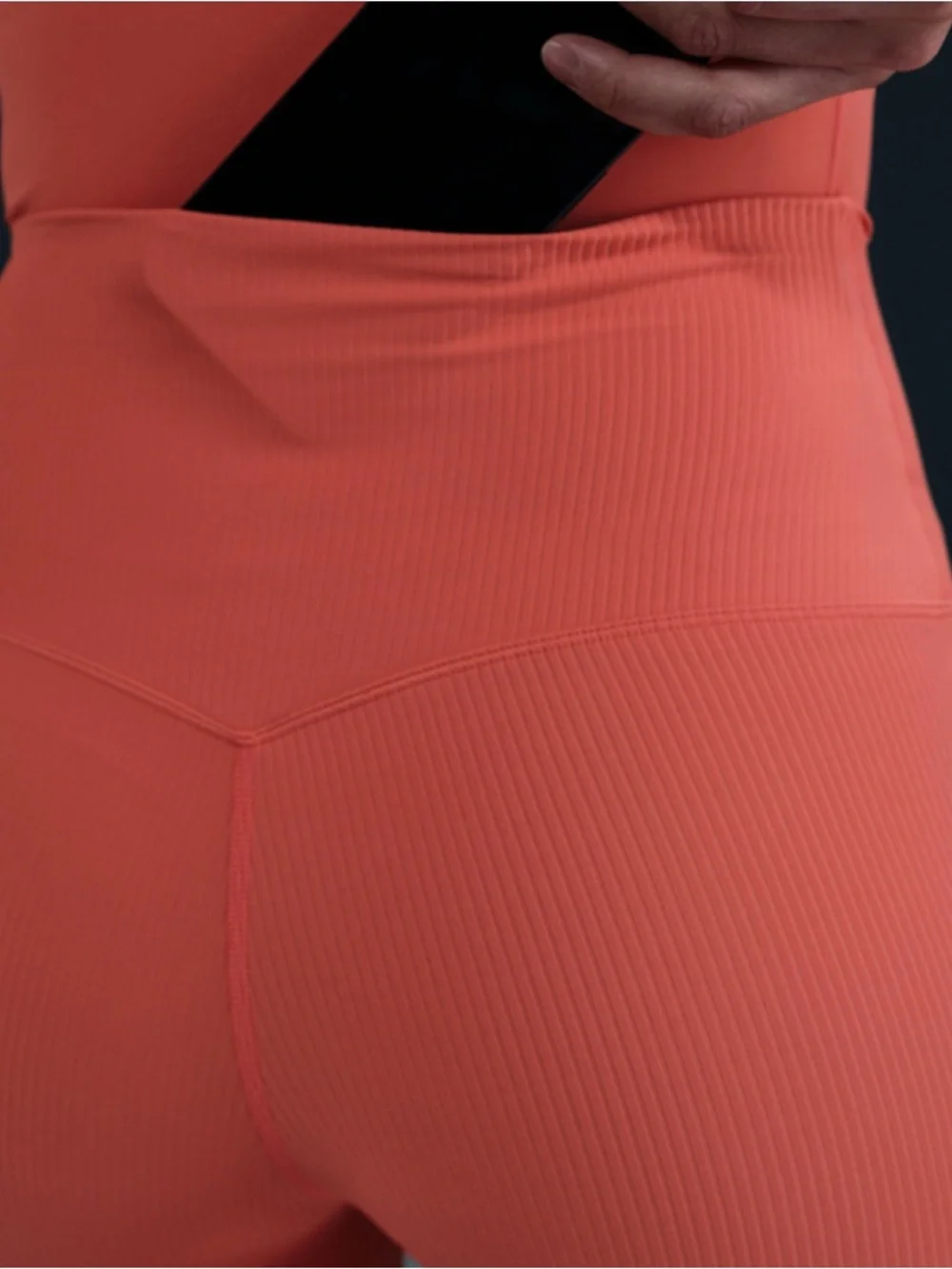 NWT Nike Women's Zenvy Rib Gentle-Support High-Waisted 7/8 Leggings Size XS